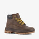 Jongens leren veterboots bruin