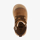 Leren jongens veterboots cognac bruin