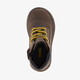Jongens leren veterboots bruin