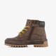 Jongens leren veterboots bruin