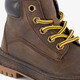 Jongens leren veterboots bruin