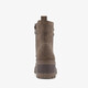 Dames veterboots met hak bruin
