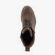 Dames veterboots met hak bruin