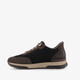 Dames sneakers met H leest bruin