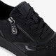 Dames sneakers met H leest zwart