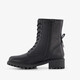 Dames veterboots zwart