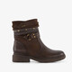 Dames boots met H leest bruin