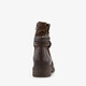 Dames boots met H leest bruin