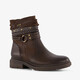 Jana dames boots met H leest bruin