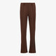 Dames pantalon met pinstripe bruin