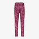 Meisjes sportlegging met print rood