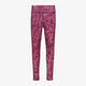 Meisjes sportlegging met print rood
