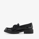 Dames lak loafers zwart
