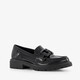 Dames lak loafers zwart