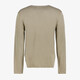 Fijngebreide heren trui beige