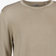 Fijngebreide heren trui beige