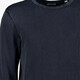 Fijngebreide heren trui donkerblauw