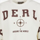 Dames sweater met opdruk wit