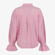 Dames overhemdblouse met strass steentjes roze