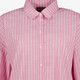 Dames overhemdblouse met strass steentjes roze