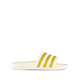 Adilette Aqua dames badslippers wit goud
