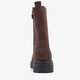 Meisjes Chelsea boots donkerbruin