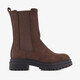 Meisjes Chelsea boots donkerbruin