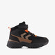 Hoge jongens outdoor sneakers zwart bruin