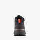 Hoge jongens outdoor sneakers zwart bruin