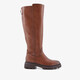 Hoge dames laarzen bruin