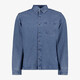 Heren denim overhemd blauw