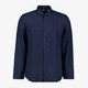 Heren overhemd donkerblauw