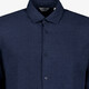 Heren overhemd donkerblauw