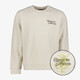 JJ REBEL heren sweater met backprint beige