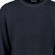 Ribgebreide heren trui donkerblauw