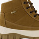 Suède dames veterboots cognac