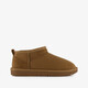 Gevoerde dames boots cognac bruin
