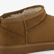 Gevoerde dames boots cognac bruin