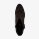 Suède dames western boots bruin