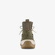 Suède dames veterboots groen