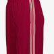 Dames wide leg broek met bies rood