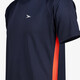 Heren voetbal T-shirt donkerblauw