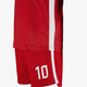 Tweedelige kinder sportset rood wit