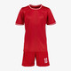 Tweedelige kinder sportset rood wit