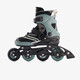 Dames semi-softboot skeelers zwart groen