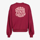 Dames trui met opdruk rood