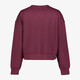 Cropped dames sweater bordeauxrood