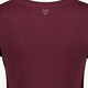 Dames sport T-shirt bordeauxrood