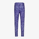 Meisjes sportlegging met print paars