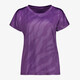Dames sport T-shirt met print paars